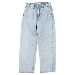 Abercrombie & Fitch Jeans Curve Love High Rise Loose Light Wash Size 26 2R